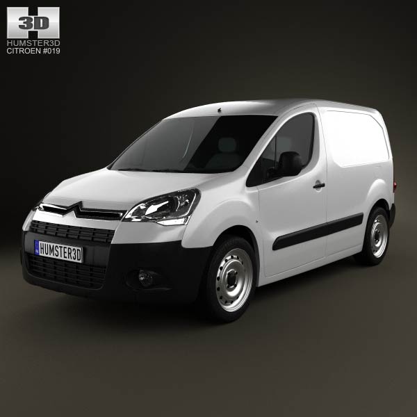 Citroen Berlingo Panel Van L1 2011 3D model