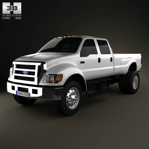 Ford F-650 / F-750 pickup 2012 3D model