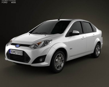 Ford Fiesta Rocam sedan (Brazil) 2012 3D Model