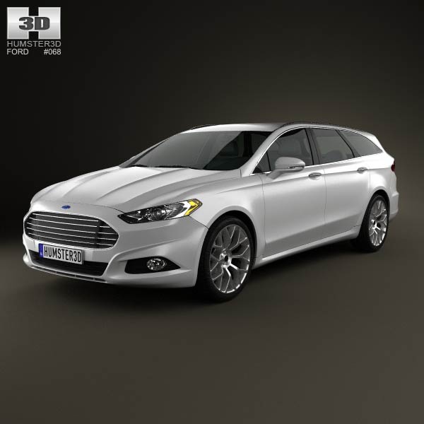 Ford Fusion (Mondeo) wagon 2013 3D model