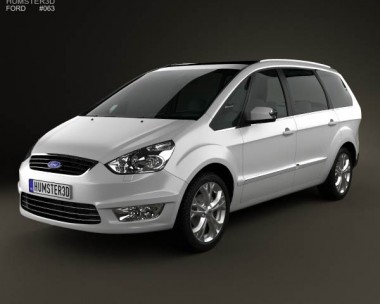 Ford Galaxy (Mk3) 2012 3D Model