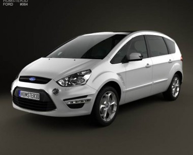 Ford S-Max 2012 3D Model