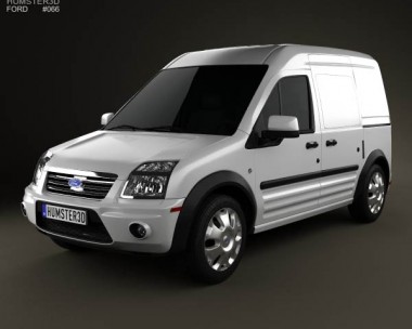 Ford Transit Connect LWB 2012 3D Model