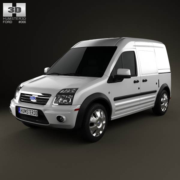 Ford Transit Connect LWB 2012 3D model