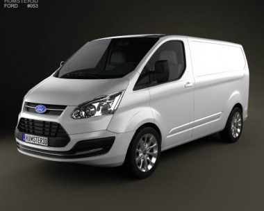 Ford Transit Custom SWB 2012 3D Model