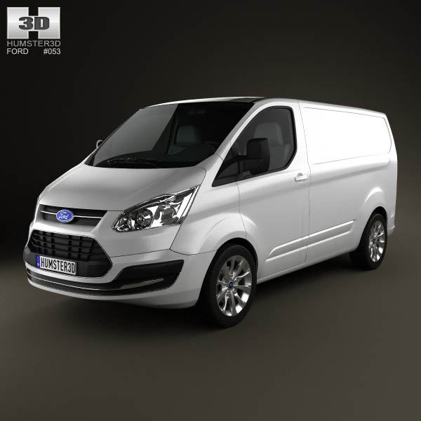 Ford Transit Custom SWB 2012 3D model