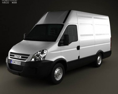 Iveco Daily Panel Van 3300 H2 2008 3D Model