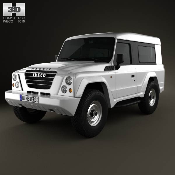 Iveco Massif 3-door 2011 3D model