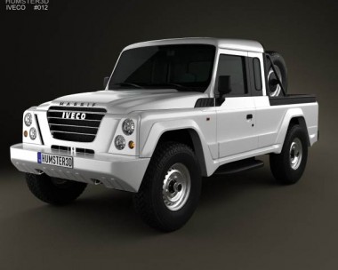 Iveco Massif pickup 2011 3D Model
