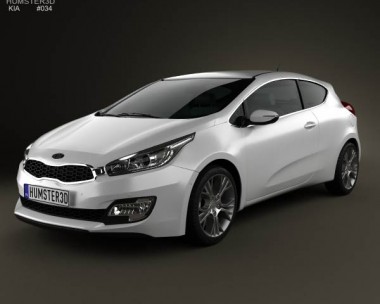 Kia Pro Ceed 2014 3D Model