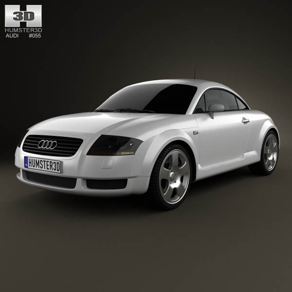 Audi TT Coupe (8N) 2003 3D model