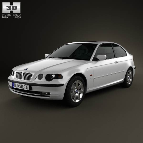 BMW 3 Series compact (E46) 2004 3D model