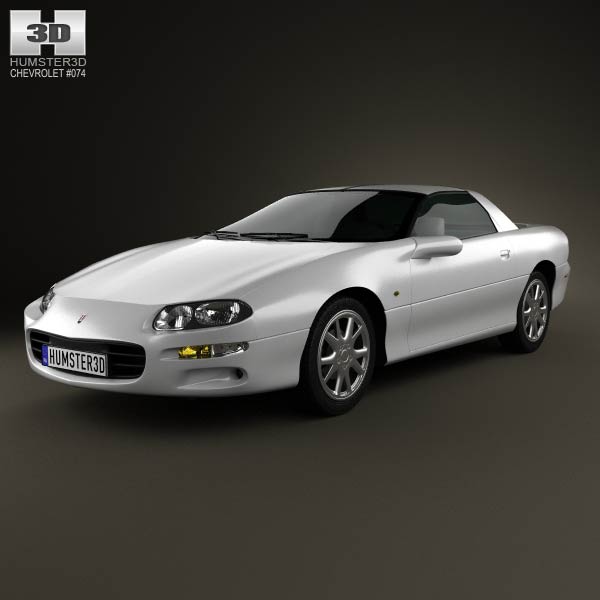 Chevrolet Camaro coupe 2000 3D model