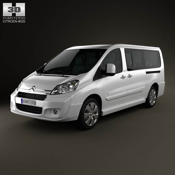 Citroen Jumpy Combi L2H1 2011 3D model