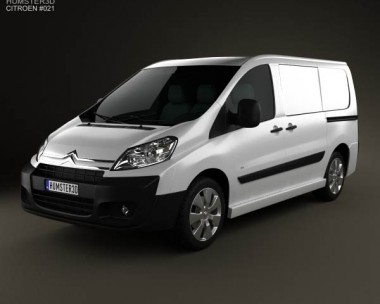 Citroen Jumpy Panel Van L1H1 2011 3D Model