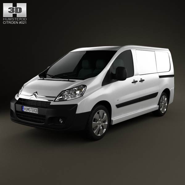 Citroen Jumpy Panel Van L1H1 2011 3D model