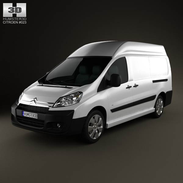 Citroen Jumpy Panel Van L2H2 2011 3D model