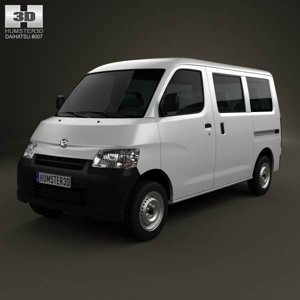 Daihatsu Gran Max Minibus 2012 3D model