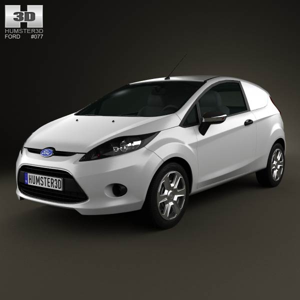 Ford Fiesta Van 2012 3D model