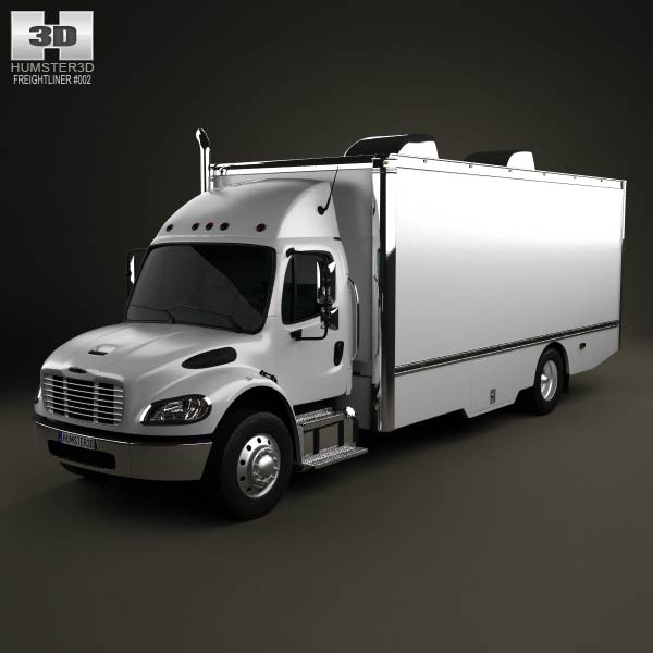 Freightliner M2 106 Custom Tool Truck 2012 3D model