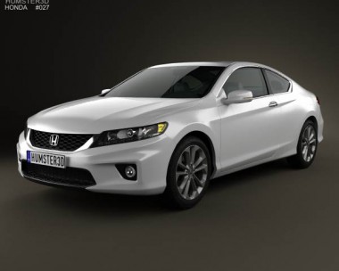 Honda Accord coupe 2013 3D Model