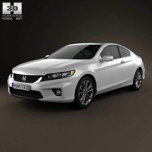 Honda Accord coupe 2013 3D model