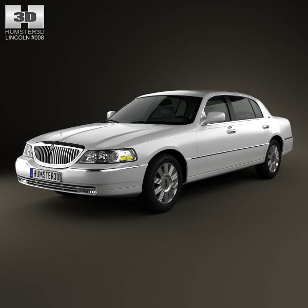 Lincoln Town Car L 2011 3D model