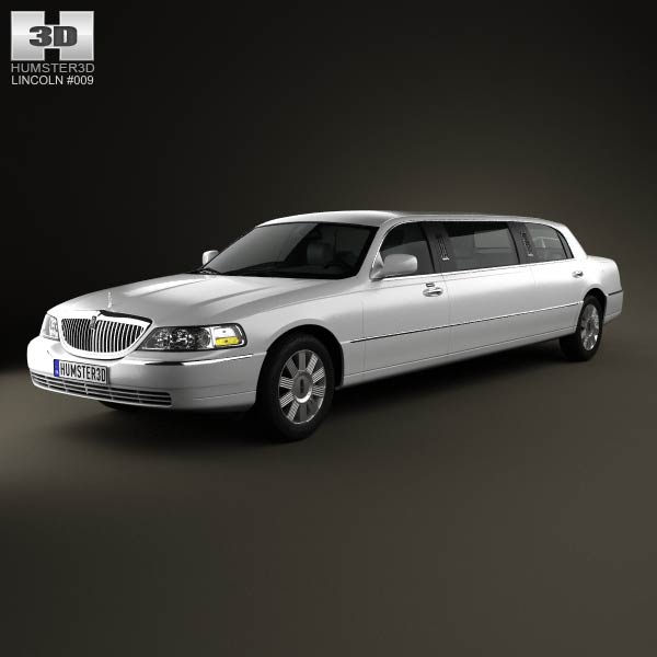 Lincoln Town Car Limousine 2011 3D model