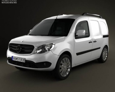 Mercedes-Benz Citan Delivery Van 2012 3D Model