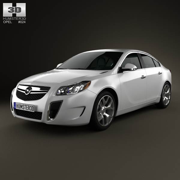 Opel Insignia OPC sedan 2012 3D model