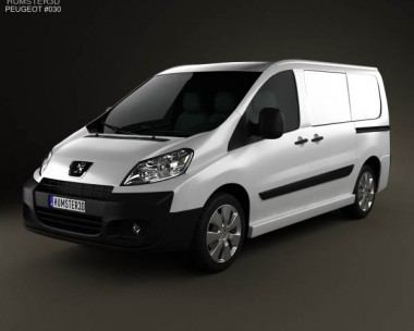 Peugeot Expert II Panel Van L1H1 2011 3D Model
