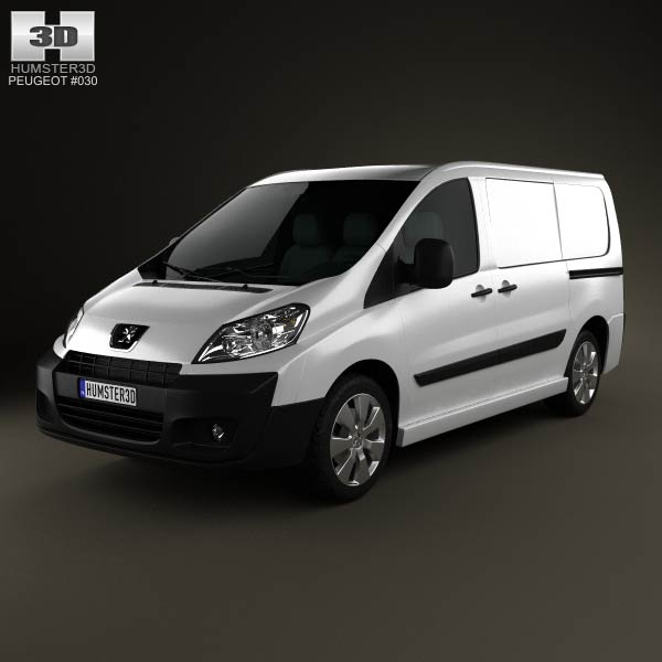 Peugeot Expert II Panel Van L1H1 2011 3D model