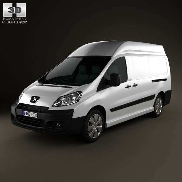 Peugeot Expert II Panel Van L2H2 2011 3D model