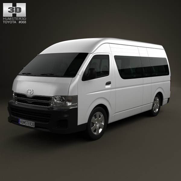 Toyota HiAce Super Long Wheel Base 2012 3D model