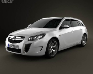 Vauxhall Insignia VXR Sports Tourer 2012 3D Model