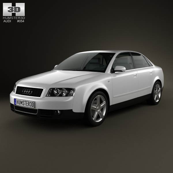 Audi A4 (B6) sedan 2002 3D model