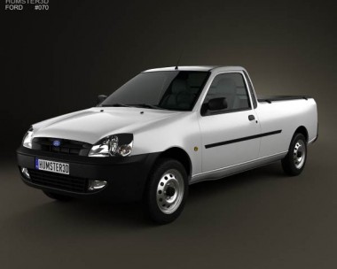 Ford Courier 2011 3D Model