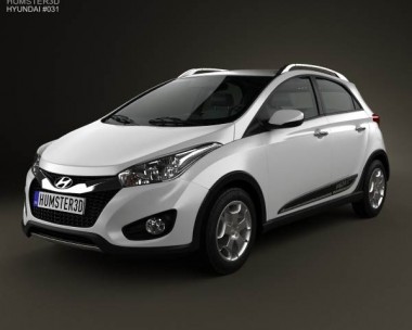 Hyundai HB20X 2013 3D Model