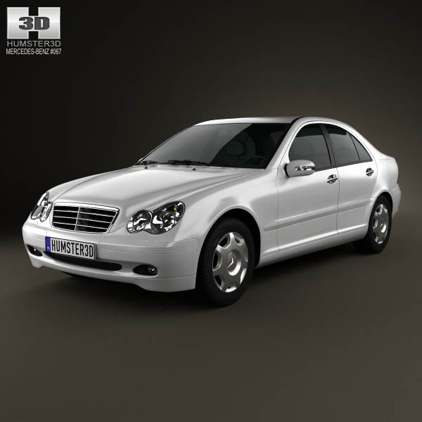 Mercedes-Benz C-class (W203) sedan 2005 3D model