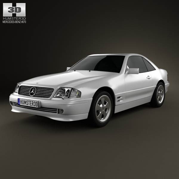 Mercedes-Benz SL-class (R129) 2002 3D model