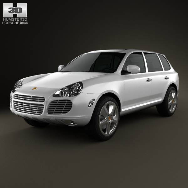 Porsche Cayenne S 2003 3D model