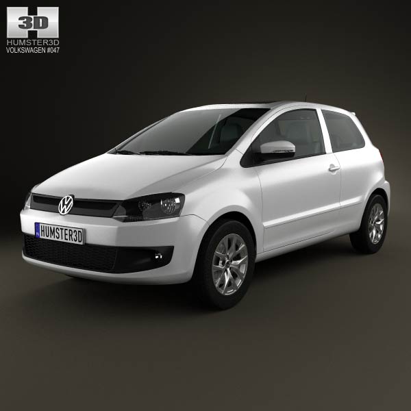 Volkswagen Fox 3-door 2012 3D model