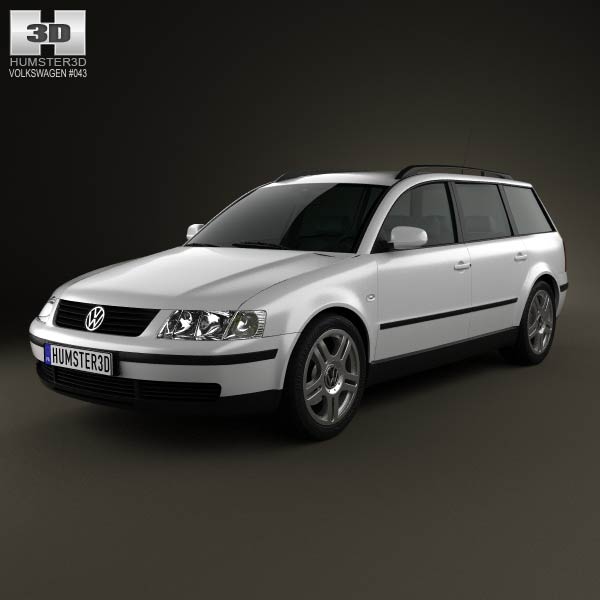 Volkswagen Passat (B5) variant 1997 3D model