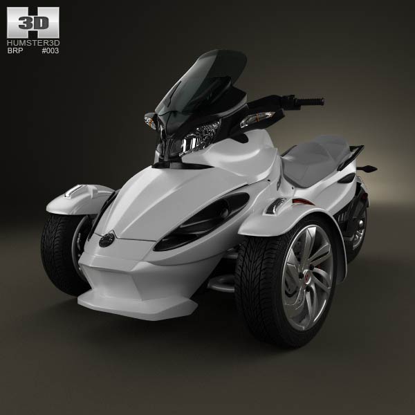 BRP Can-Am Spyder ST 2013 3D model