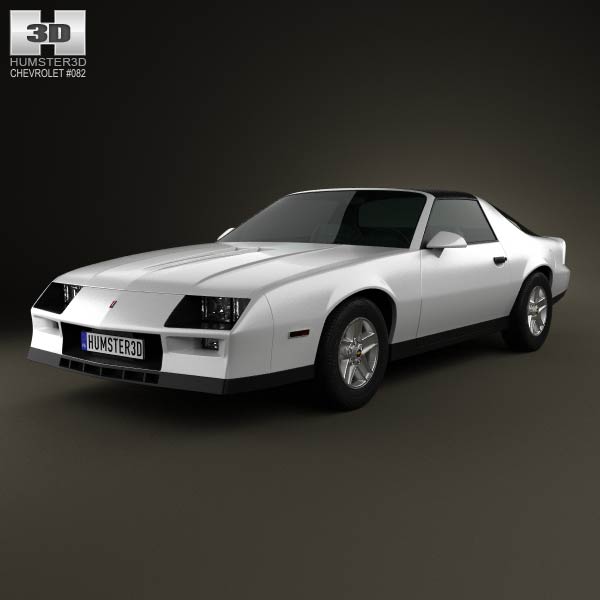 Chevrolet Camaro Z28 coupe 1982 3D model