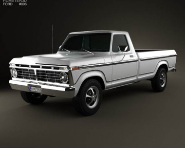 Ford F-150 1973 3D Model