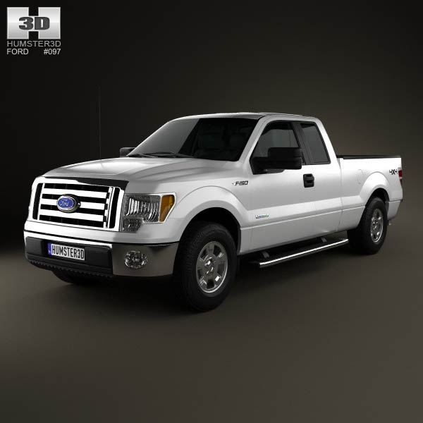 Ford F-150 Super Cab 2011 3D model