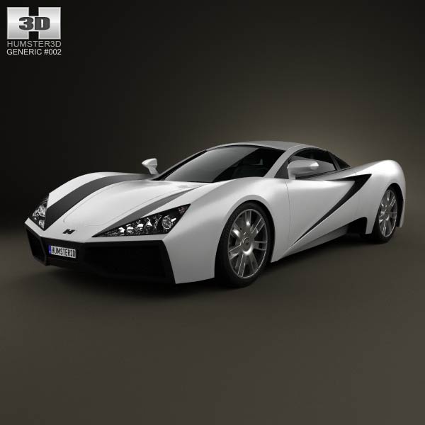 Generic Sport Car 2013 3D model