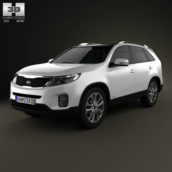 Kia Sorento XM 2012 3D model