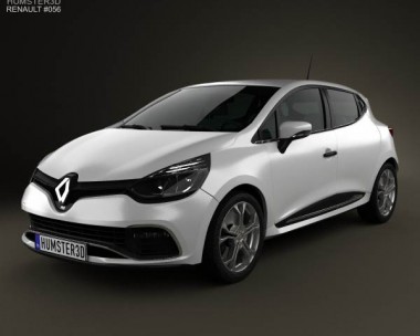Renault Clio IV RS 2013 3D Model